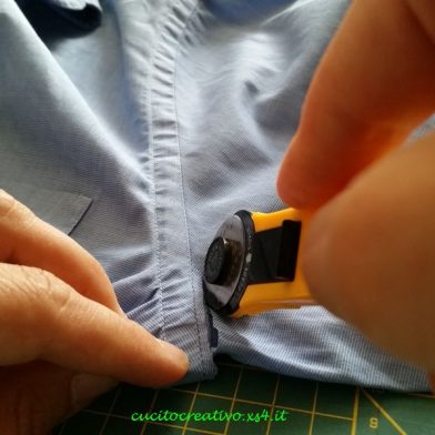 come tagliare le maniche delle camicie