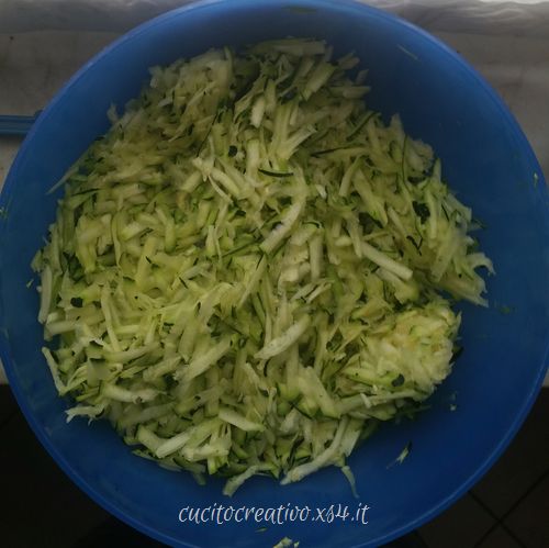 zucchine tagliate